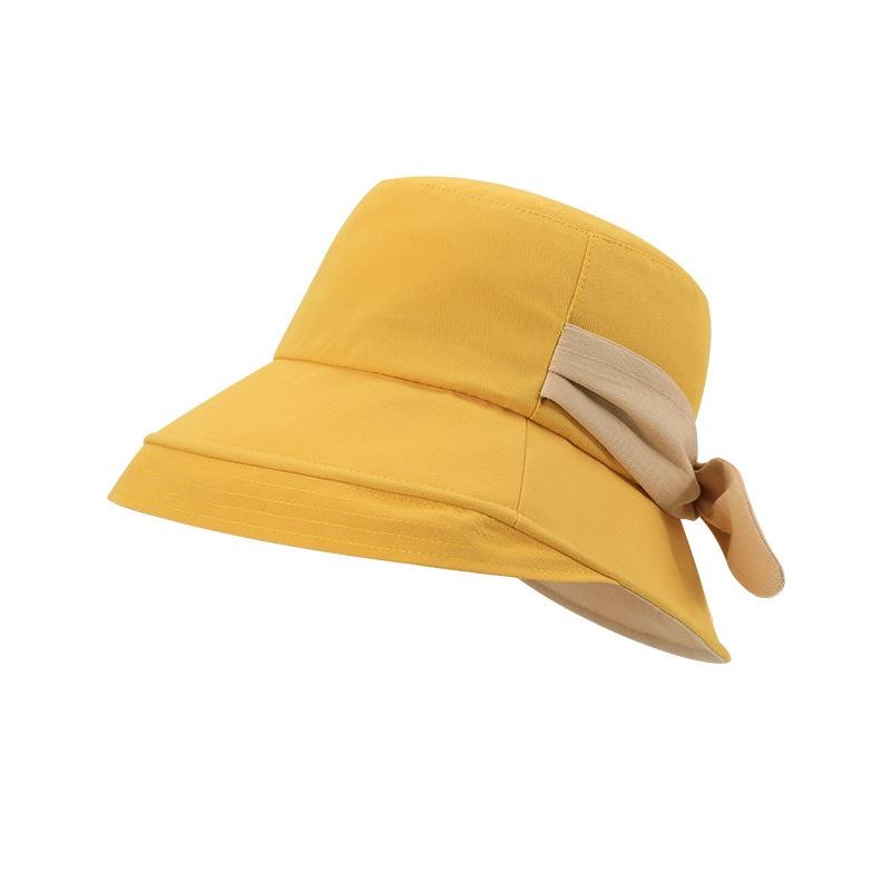 Hat Female Spring and Summer Cotton Fisherman Hat Outdoor Travel Breathable Sunscreen Sun Hat Fashio