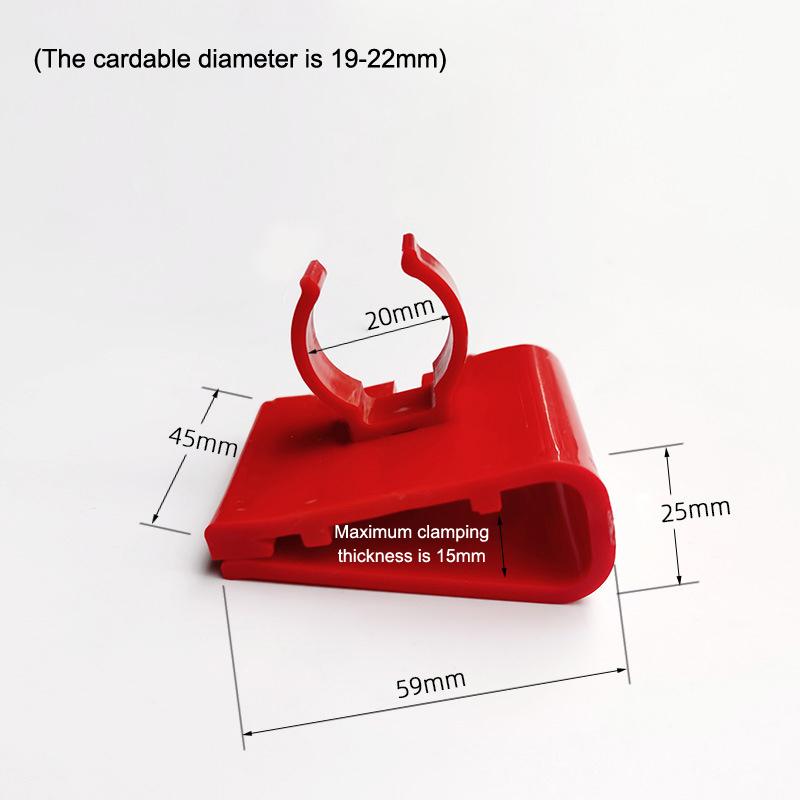 [CL]Aquarium LED Light Holder Water Pipe Hose Mount Bracket Fixed Clip Fish Tank Hose Clamp Submersible Fish Tank Accessories