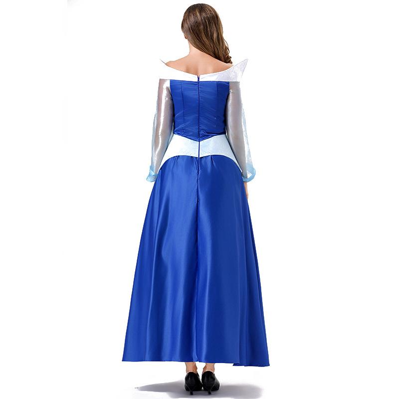 Cosplaycos costume Grimm fairy tale sleeping beauty performance costume cosplay costume Halloween stage costume, Aurora princess dress