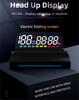 New OBD2 Electric Folding Screen HUD Speed RPM Low Voltage Alarm With Ambient Light OBDII12V