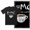 Coolmind ZA008 Cool Funny Coffee Lover Exclusive Graphic Print Men T Shirt 100% Cotton Streetwear Distress Print Tee