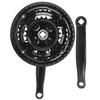 Bicycle Crankset, Bike Crankset, 170mm Crank Arms, High Compatibility, Bicycle Repair Parts & Accessories, Metal Product, Ultra-lightweight, High Axle