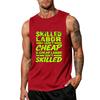Men's Sleeveless Casual Tank Top Labor Day Graphic Print Muscle Fit Comfortable Lightweight Summer Shirt