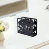 Stainless Steel Christmas Napkin Holder Stand Tissue Dispenser for Home Kitchen Tabletop Decoration Desktop Organizer
