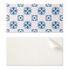 Self-Adhesive Panel With Print - Perfect For The Kitchen 100x50 Cm Floral Pattern with Leaves