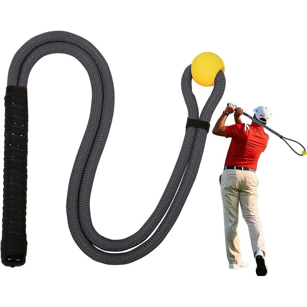 Nylon Golf Swing Practice Rope Adjustable Golf Posture Corrector Golf Swing Training Aid  Golf Club