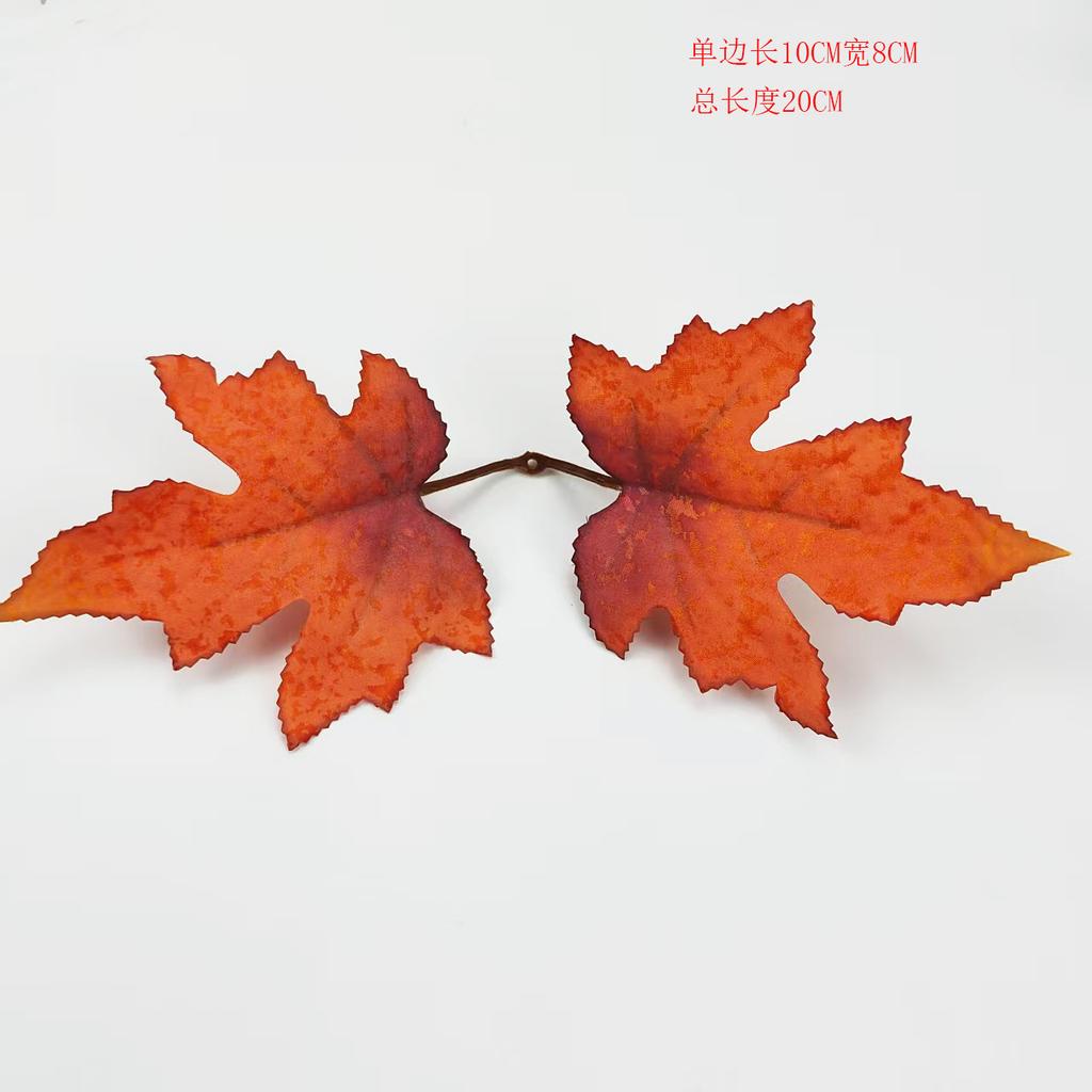 Artificial Maple Grape Vine Leaves, Halloween Harvest Decor Garland,Fall Thanksgiving Party Home Hanging Decor, 4.9FT