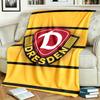 SG Dynamo Dresden Themen-Decke Geeignet für Betten Sofas und Camping Perfekt für Männer und Frauen Komfortable Bettwäsche das ganze Jahr über