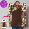 Stevie Wonder Art D Texture Printed Poster Custom Vintage Metal Tin Plate Sign for Wall Art Gaming Decoration Room Funny Signs