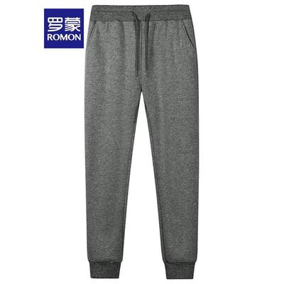 Men's Fashion Drawstring Fleece Lined Jogger Sweatpants