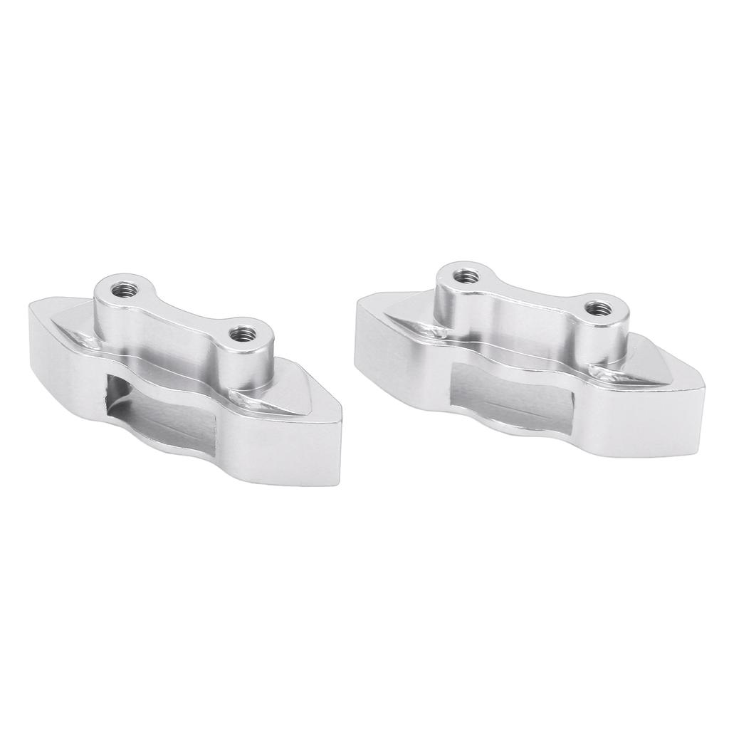 2pcs/set Metal Front Rear Brake Disc Calipers for LOSI SUPER BAJA REY 1/6 RC Car Upgrade PartsSilver