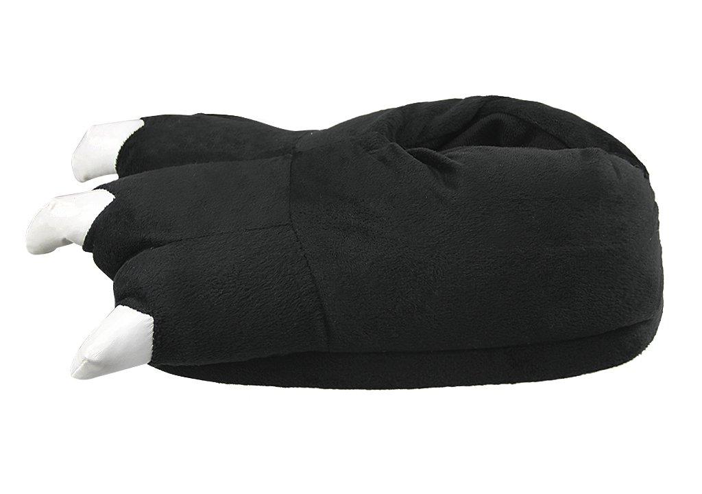 Moonlove Dinosaur Claw Slippers for Men and Funny Room Halloween Indoor and Outdoor Fall and Winter Cold Weather Room Black Women, Shoes, Cosplay,