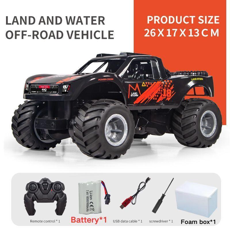 JJRC Q156 2.4G 4WD Amphibious RC Car Off-road RC Car Waterproof Mountain Climber Drift Monster Truck Children s Toy