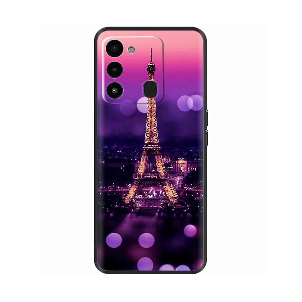 Printed Case For Tecno Spark GO 2022 Case Soft Silicone Cover On For Tecno Spark 8C 8 C Phone Cases SparkGo 2022 Coque Bumper