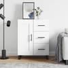 Cabinet, White, 69.5X34X90 Cm, Wood-based Material