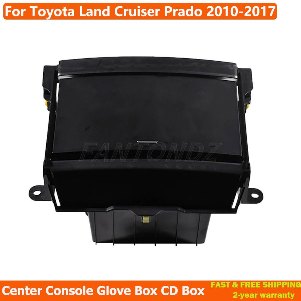 Voor Toyota Land Cruiser Prado 2010-2017 Auto Interieur Dashboard Opbergdoos Middenconsole Handschoenenkastje CD-lade Diversenbak