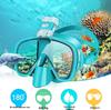 Maschera da Snorkeling Anti-Appannamento a 180° e a Tenuta Stagna per Adulti e Bambini