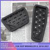 Stainless Steel Car Accelerator Brake Pedals Slip Resistance Cover for Jeep Wrangler JL 2018-  JK 2007-2017