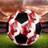 Pallone da Calcio Southampton F.C. Colorato Per Tutte le Età Cucito a Macchina PVC Pronto per la Competizione Resistente Alto Rimbalzo.TAGLIA5
