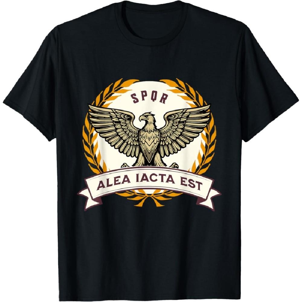 

Alea Iacta Est Julius Caesar Quote the Die is Cast T-Shirt S