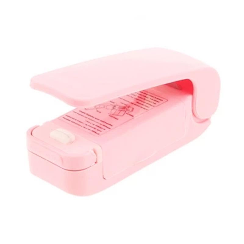 Mini Snack Sealer Machine: Compact Plastic Bag Food Preservation Vacuum Sealer