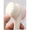 1pc Soft Silicone Facial Cleansing Brush, 2 In 1 Face Cleaning Brush, Facial Exfoliating Pore Deep Cleansing Brush