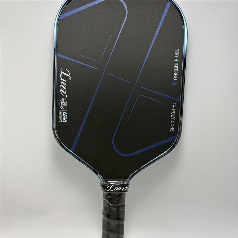 4th Gen T700 Textured Carbon Thermoformed Pickleball Paddle Dual Elastic Foam Core High Power Tournament Racket