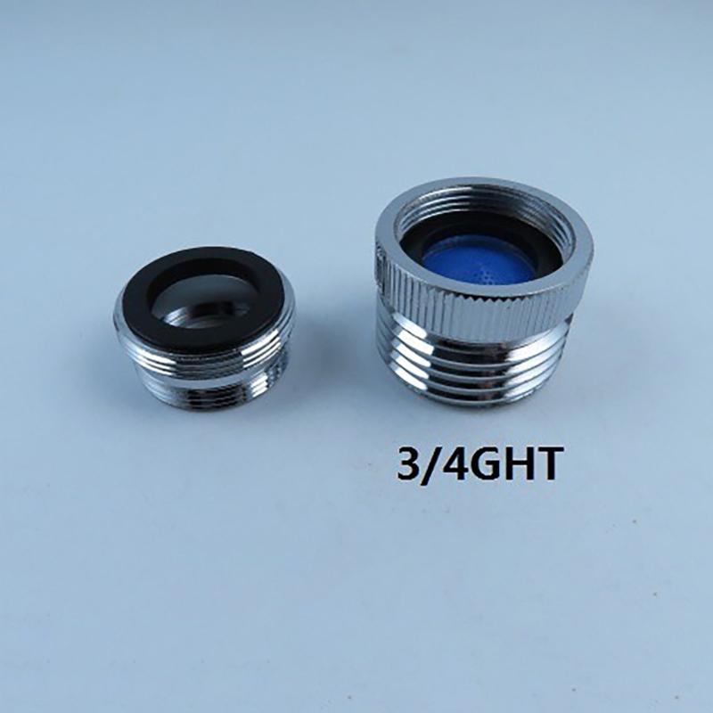 4Pcs Sink Faucet Adapter Set Quick Connector Dishwasher Washer Snap Coupling Adapter for Garden Hose and Shower Hose