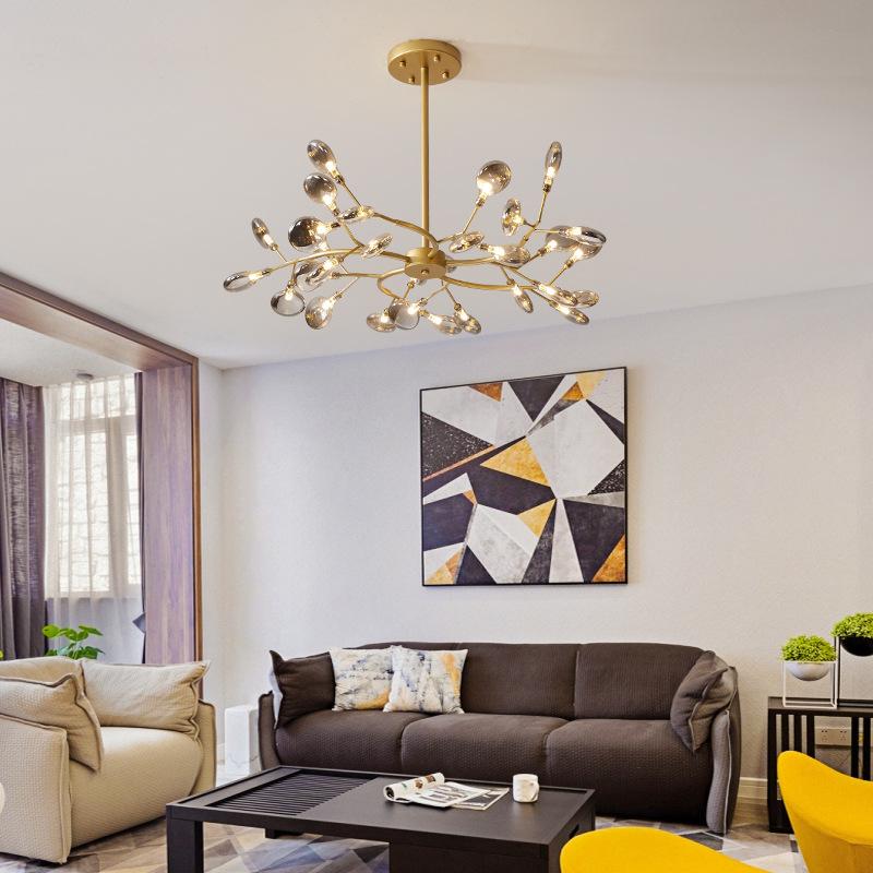 Nordic Ins Style Ceiling Light Living Room Ceiling Light Bedroom Ceiling Light Modern Iron Ceiling Light Indoor Home Decorative Lighting