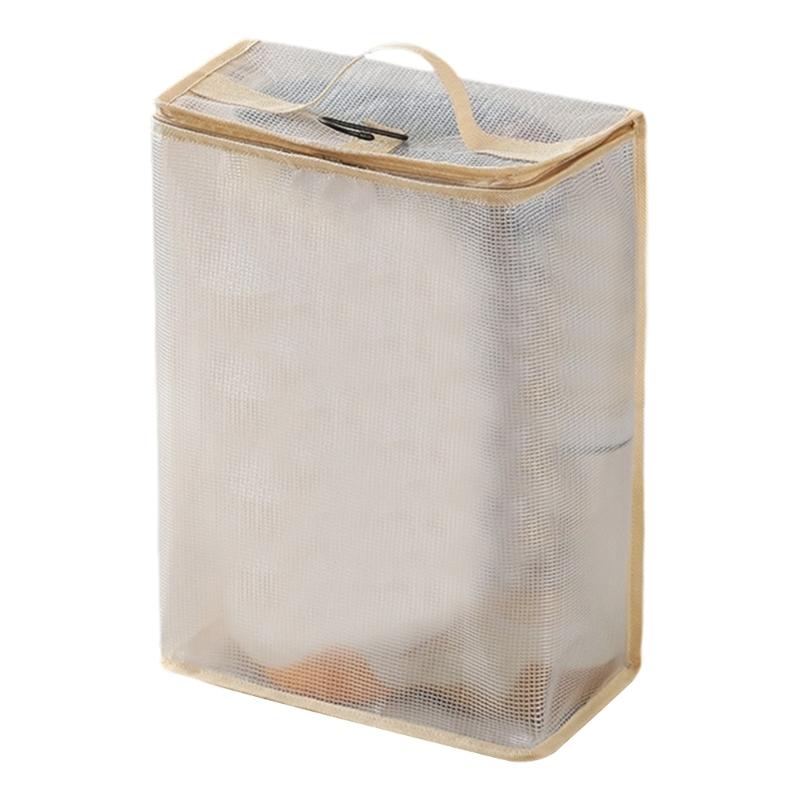 Portable Foldable Shoe Pouches For Men Women With Separate Sections Keep Footwear Clean During Trip And Daily Organization