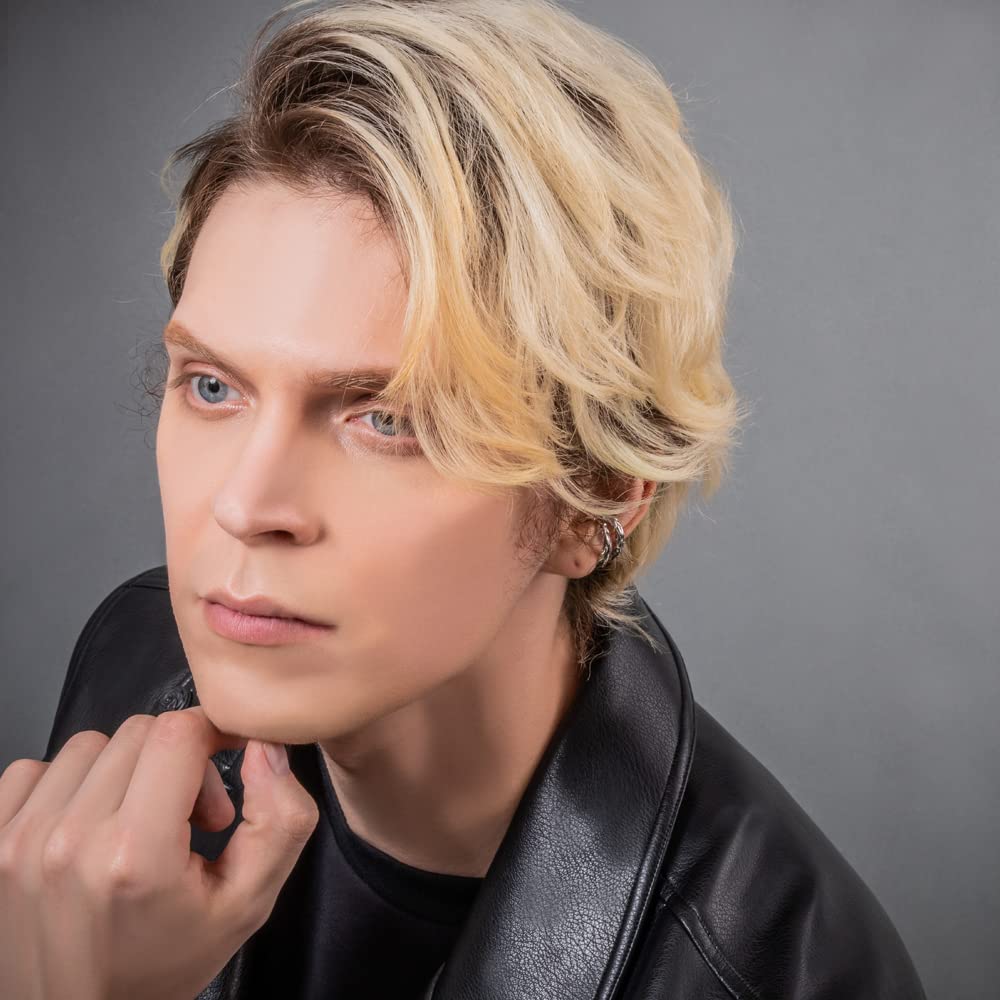 Artemis Classic Uriel W-Ring Ear Cuff (ac-ace0145) - Silver Accessories for Men and Women, Brand Jewelry, Silver Faux Earrings, Non-Pierced Earrings,