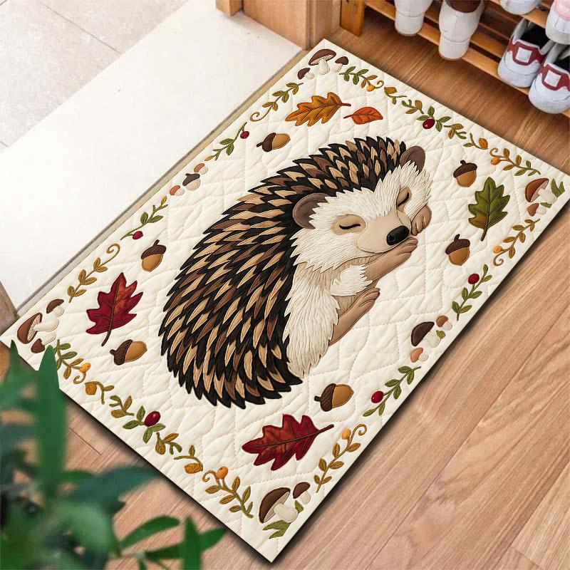 Fabric Animal Sleeping Panda Carpet Rug for Living Room Bedroom Home Sofa Decoration,Kids Play Non-slip Floor Mat