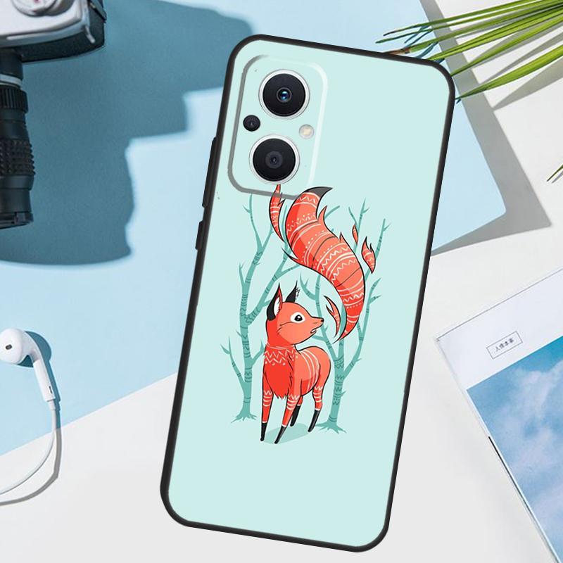

Winter Fox Foxes Cover For OPPO Reno 13 F 10 11 12 14 Pro 11F 12F 14F 7 8 Lite OPPO Find X9 X8 X5 X6 Pro Case OPPO Reno13 Pro