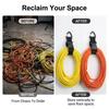 Adjustable Extension Cord Holder Organizer with Triangle Clips for Garage Organization and Storage Heavy Duty Extension Cord