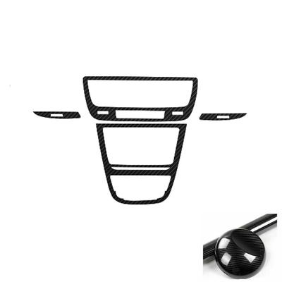 5D Carbon Fiber Look Center Console A/C CD Control Trim Decals For Buick Encore 2013-2016