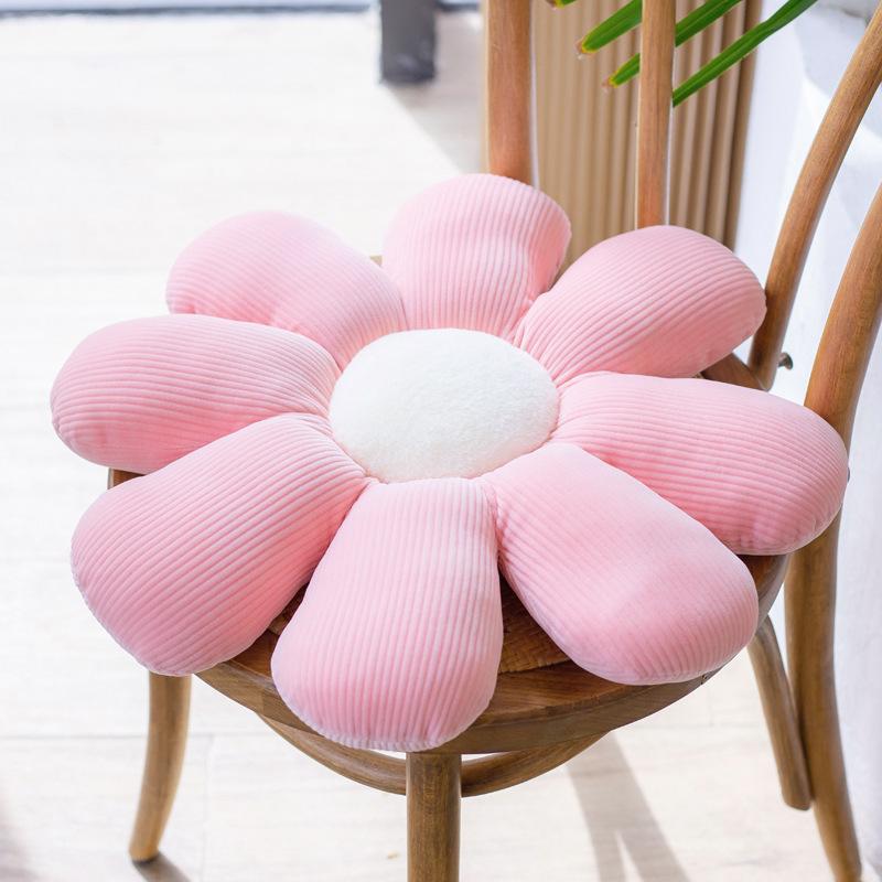 Little Daisy Flower Pillow Cushion Floor Chair Cushion Office Plush Car Cushion Soft Cute Pillow Gift for Girl Children