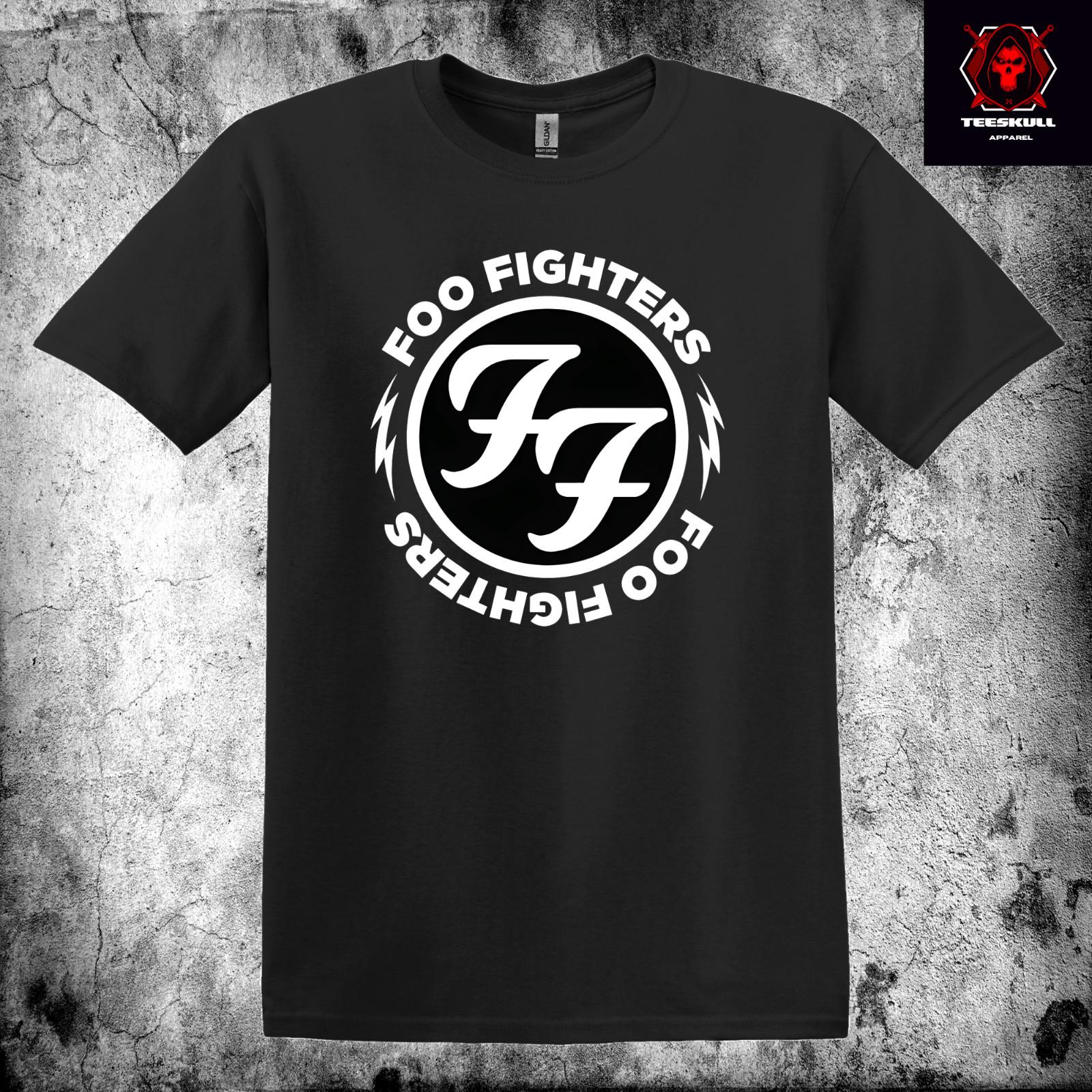 26 Foo Fighters Metal Rock Band Logo Tee Unisex Cotton T-SHIRT S-3XL Unisex T-Shirt XXXL