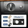 For Mercedes Benz ML300 ML350 GL320 GL350 W164 X164 New Black Car Headlight Switch Cover Panel Replacement 1645453504
