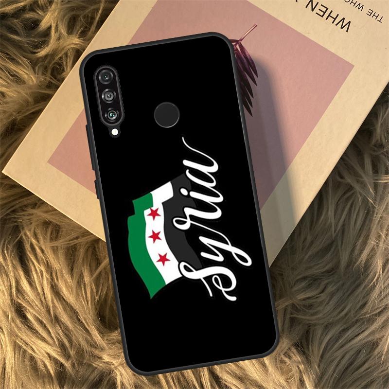 Syrian Revolution Flag For Huawei Nova 5T 3i 7i 8i 11i 12i 9 10 SE Y60 Y61 Y70 Y72 Y73 Y90 Y91 P30 P40 Lite Case