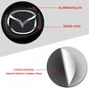 4pcs 56mm Car Wheel Center Hub Cap Badge Emblem Decal Wheel Sticker For Mazda 3 6 Atenza Axela Demio CX3 CX5 MP MS RX8