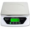 BOMATA B612C 30kg Platform Scale, 1g Increments, Stainless Steel Platform, Full-Viewing Angle LCD, Dual USB & Battery Power, Tare Function, Counting F