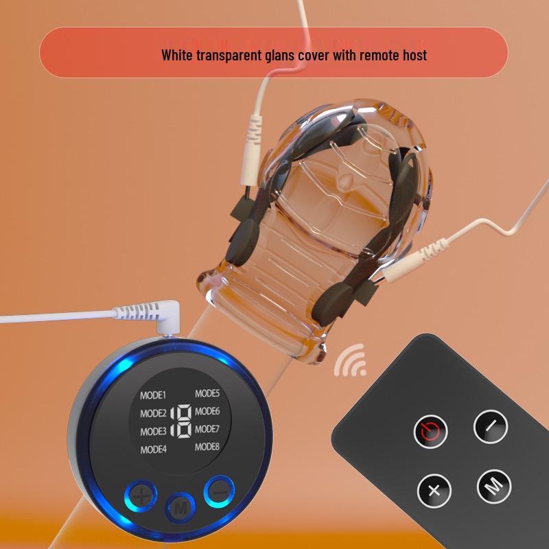 SM Choc Électrique Dispositif d'Entraînement Érotique pour Désensibilisation et Endurance du Pénis