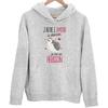 Sweat à Capuche - Hibou - Unisexe - Humour Drôle - Gris