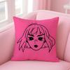 Band P-Poshlaya M-Molly Cushion Cover Linen Pillowcase Cover Soft Decor For Sofa Home Room