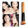 Professional Makeup Brushes With Wooden Handle Oblique Head Face Make Up Brush Tools Beauty