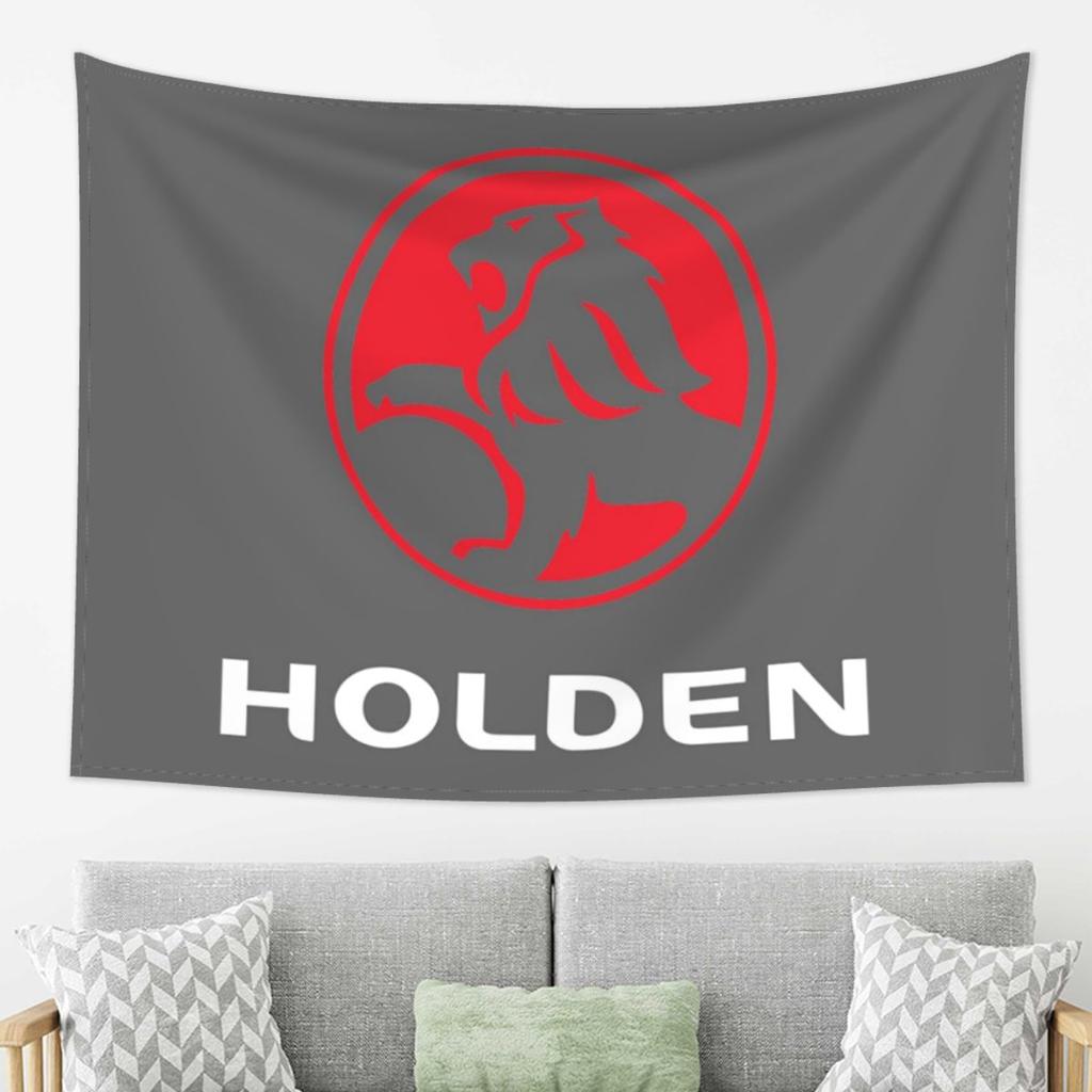 Holden Logo Tapestry Wall Hanging Aesthetic Home Decor Tapestries for Dorm Room