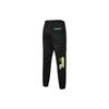 Puma Logo Tape Knit Joggers With Mid Waist And Drawstring Men Bottoms Black 536090-01