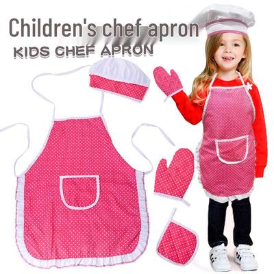 Children's Play Kitchen Set: Cookware, Baking Tools & Apron