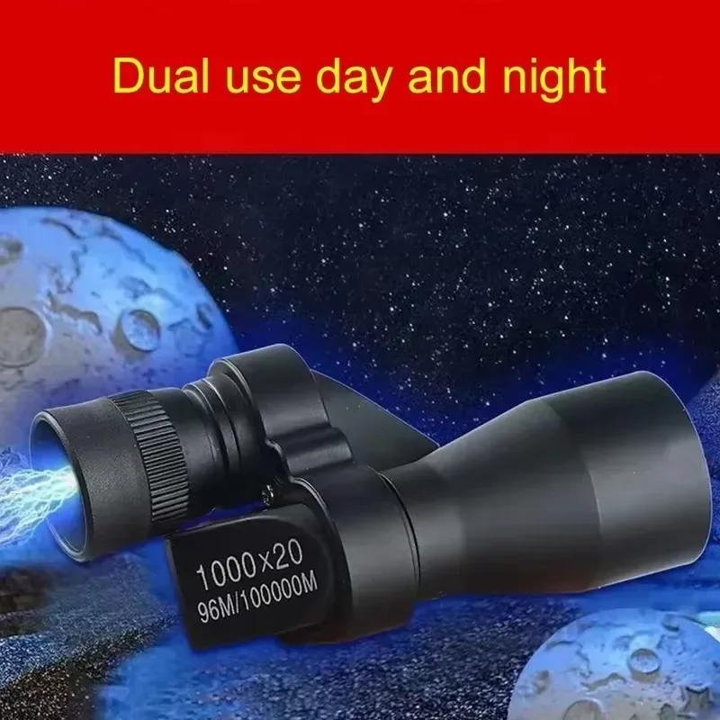 1000x20 High Magnification Portable Mini Monocular Telescope - HD Zoom Optics Waterproof for Outdoor Hunting Camping Fishing