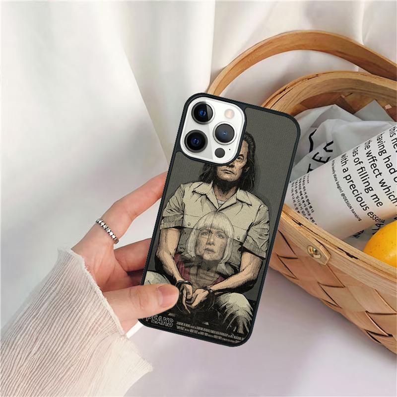 TWIN PEAKS TV Show Phone Case For iPhone 17 Air 16 15 14 11 12 13 Pro MAX Plus coque Cover Shell